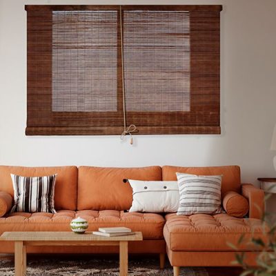 estores de bambú modernos