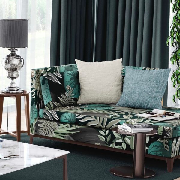 tendencias en tapicería estampada