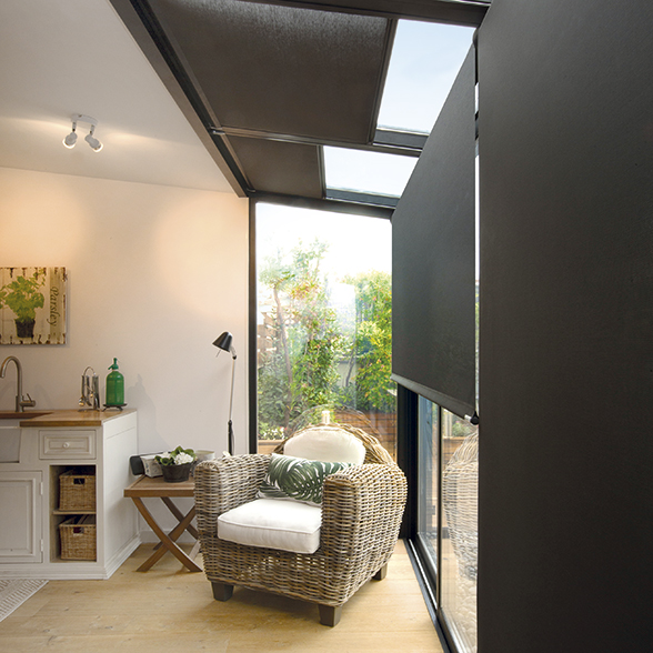 Cortinas buhardilla modernas