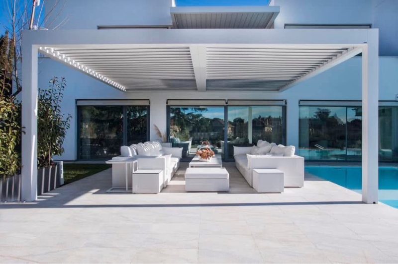 Limpieza de pérgolas facil